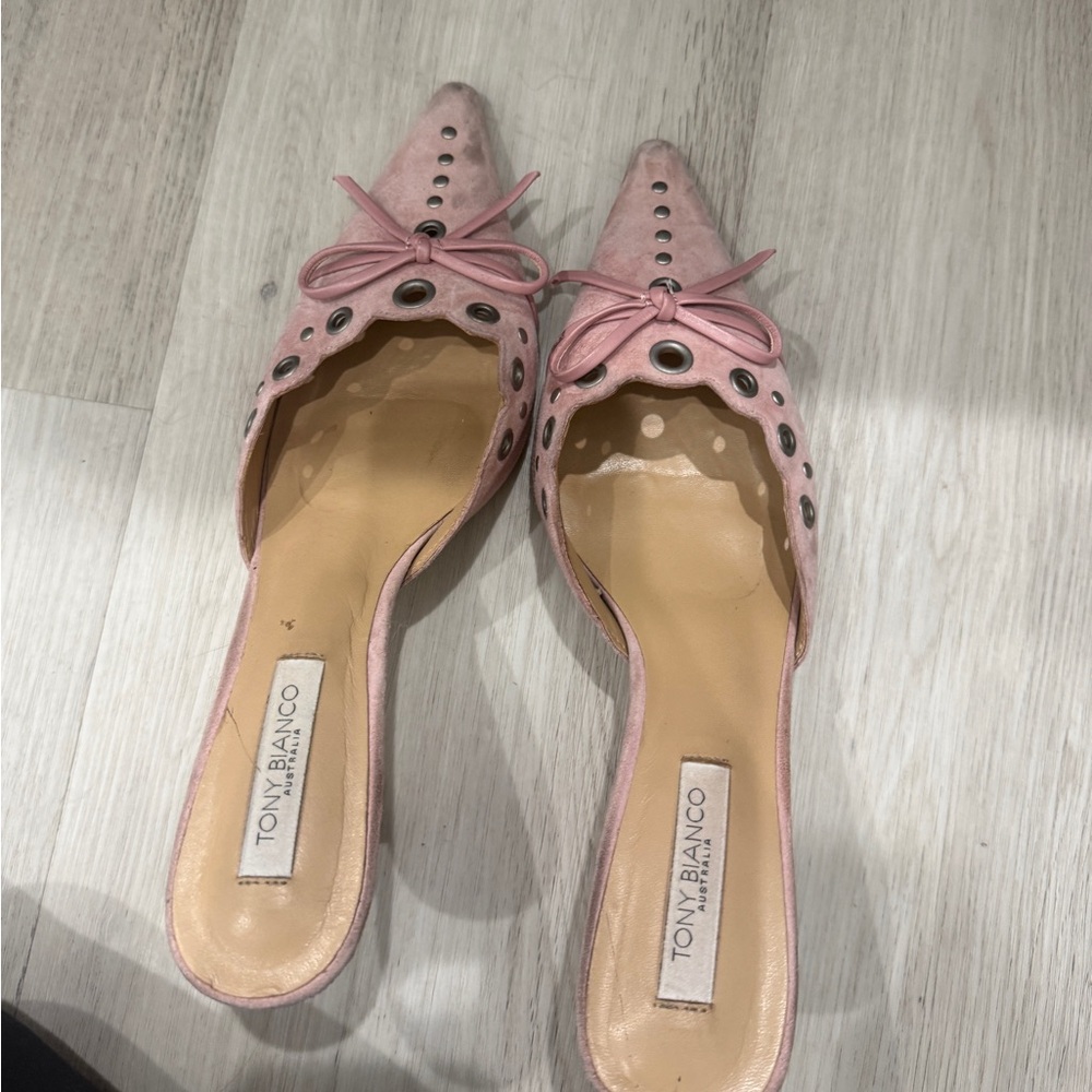 Pink Tony Bianco Shae Mule